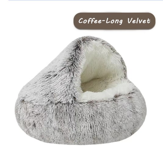 Owronline - Plush bed for dogs & cats