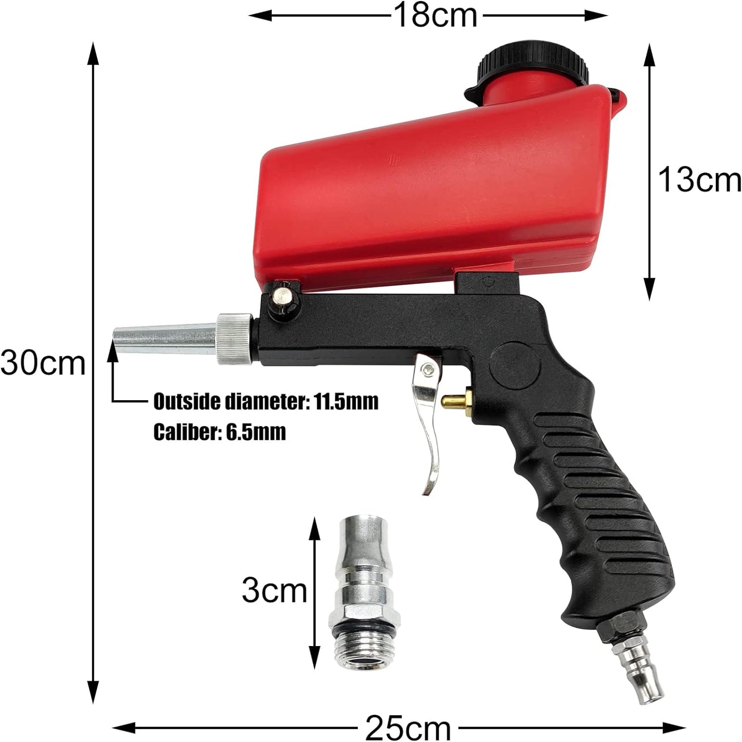 OWRONLINE - Portable Pneumatic Sandblasting Gun