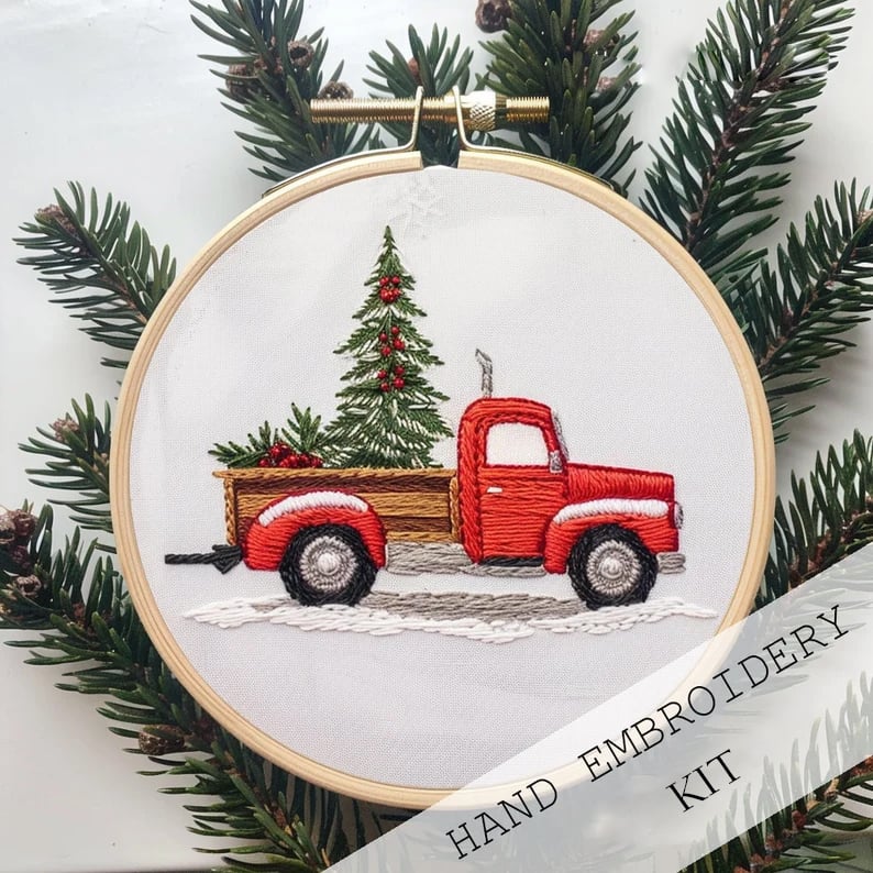 OWRONLINE - Christmas Embroidery KIT