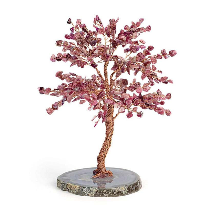 OWRONLINE - Red Tourmaline Crystal Tree