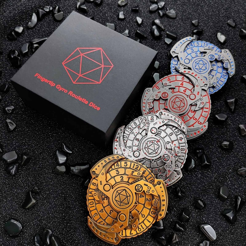 Owronline - Dungeons and Dragons Metal Dice Spinner