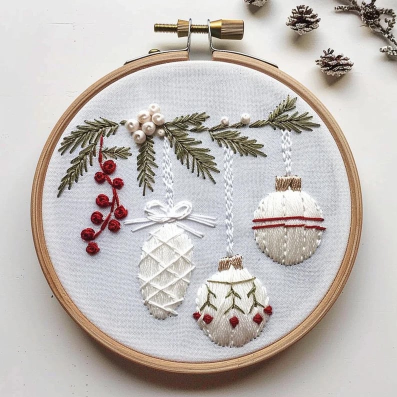 OWRONLINE - Christmas Embroidery KIT