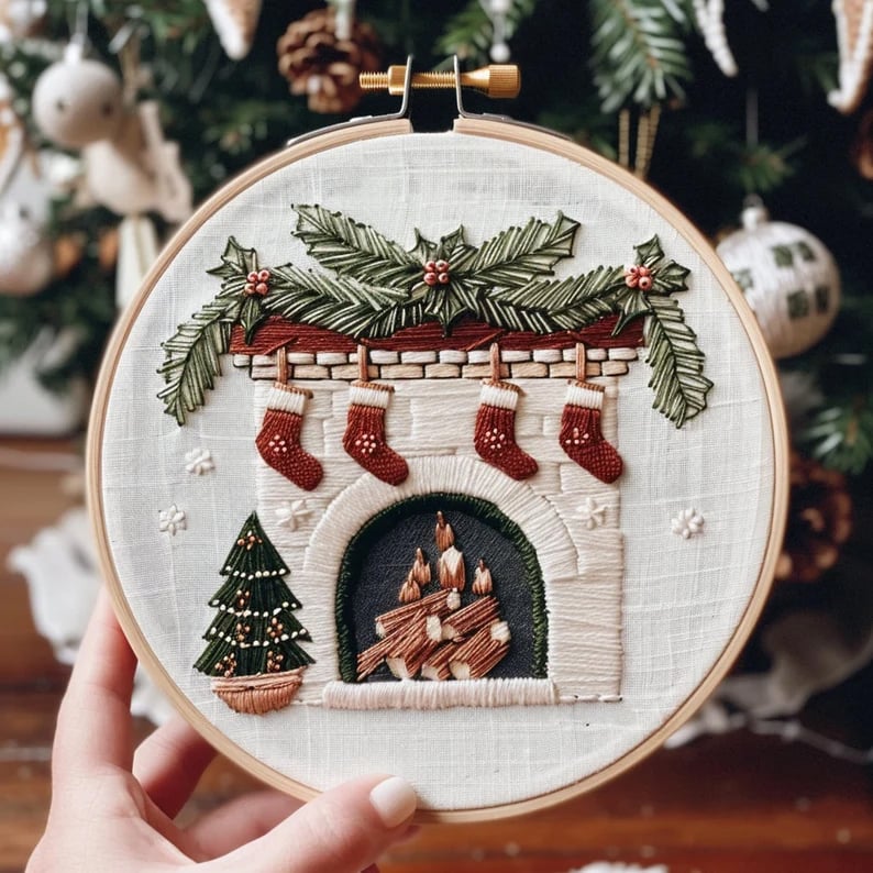 OWRONLINE - Christmas Embroidery KIT