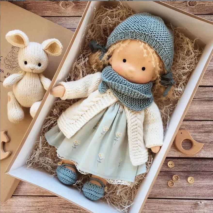 🔥Last day! 💥Special sale - The Best Gift for Kids-Handmade Waldorf Doll