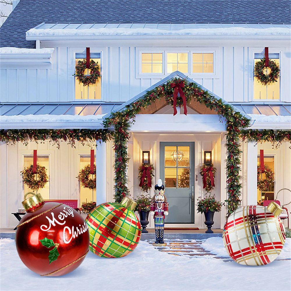 Owronline - Outdoor Christmas PVC inflatable Decorated Ball