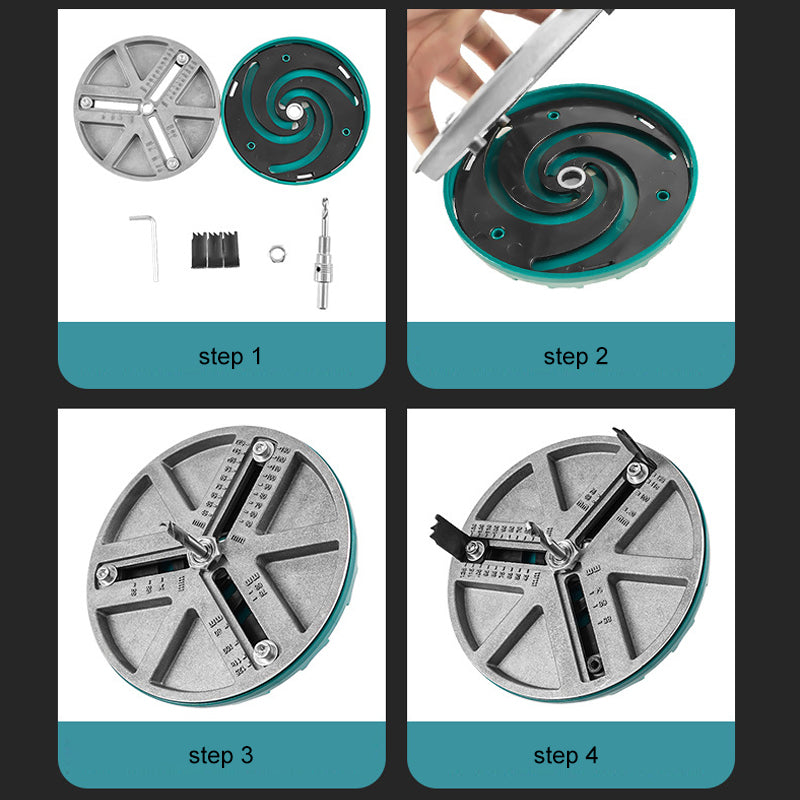 OWRONLINE - Adjustable Woodworking Cutting Tools Hole Opener