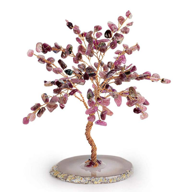 OWRONLINE - Red Tourmaline Crystal Tree