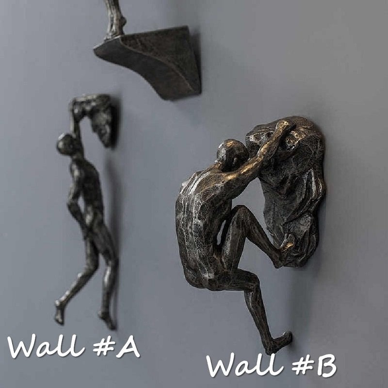 OWRONLINE - Climber Sculpture