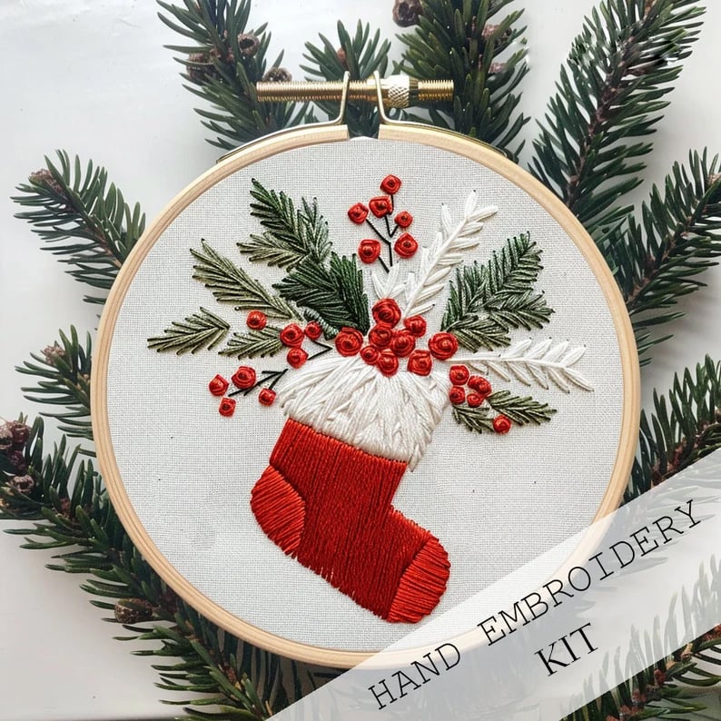 OWRONLINE - Christmas Embroidery KIT