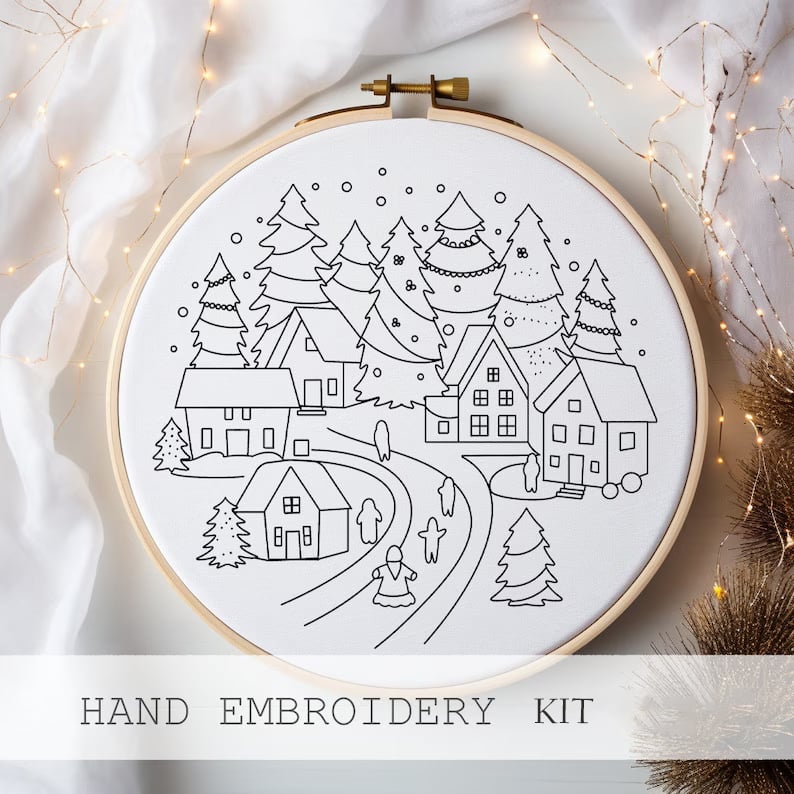 OWRONLINE - Christmas Embroidery KIT