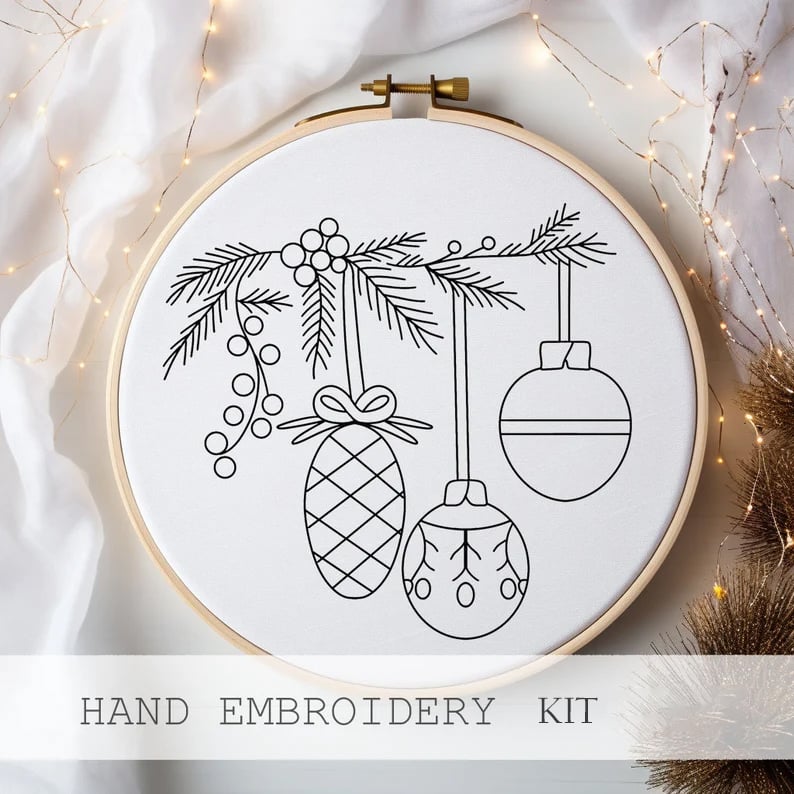 OWRONLINE - Christmas Embroidery KIT