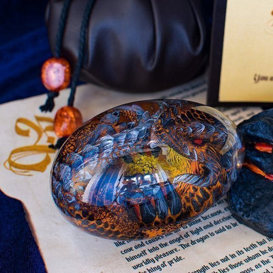 Owronline - Lava Dragon Egg-Perfect gift for dragon lovers