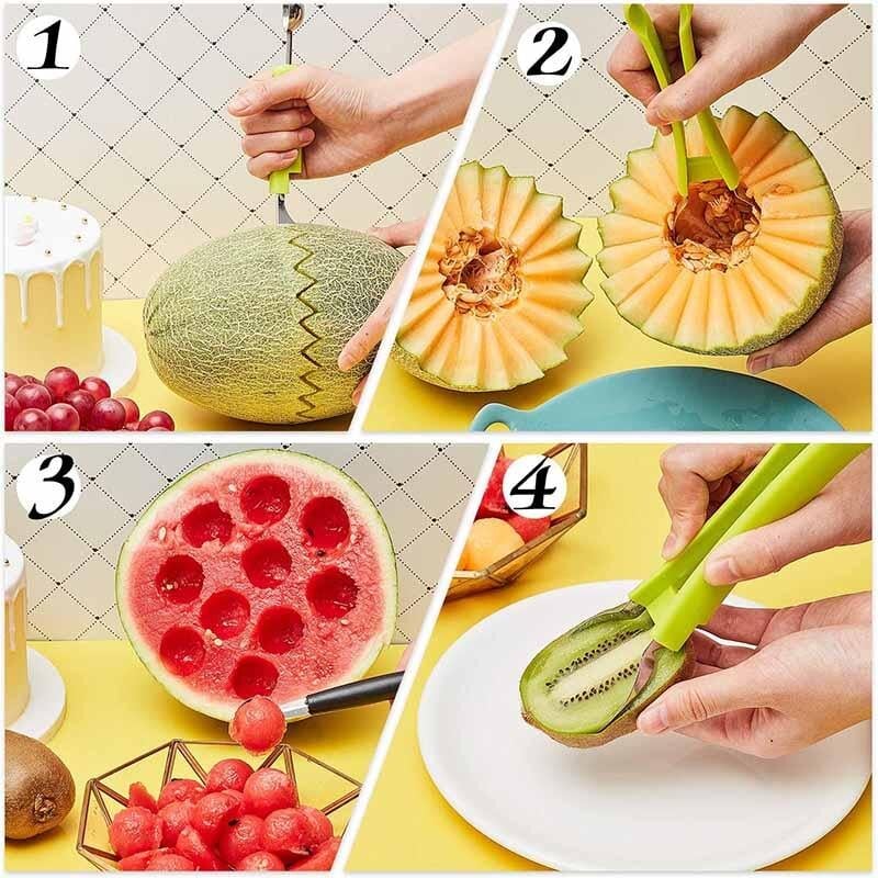 Owronline - 3 in 1 Fruit Tool Knife