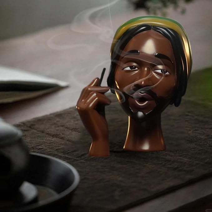 OWRONLINE - Head Incense Burner Black Woman