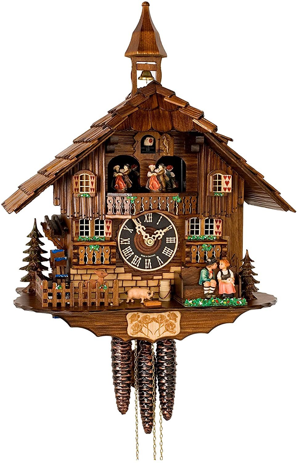 Owronline - German Cuckoo Clock-German Black Forest Cuckoo Clock