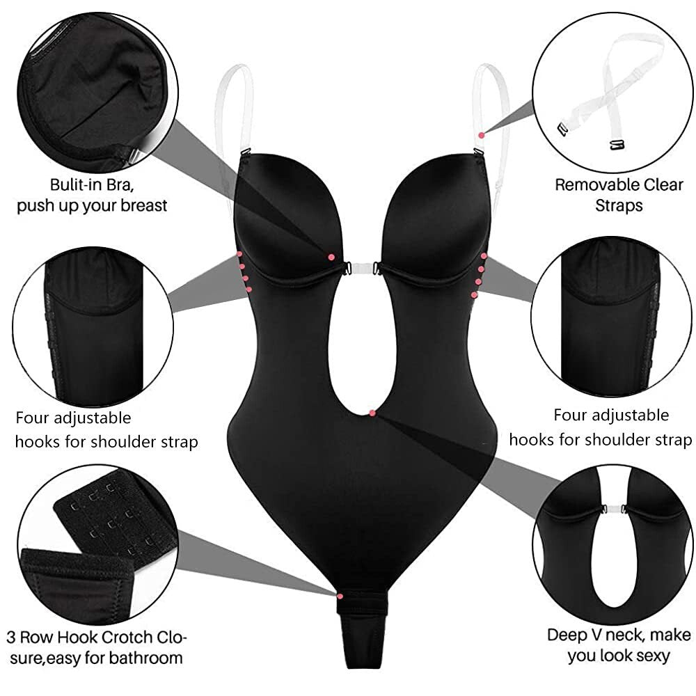 Owronline - Backless Body Shaper Bra