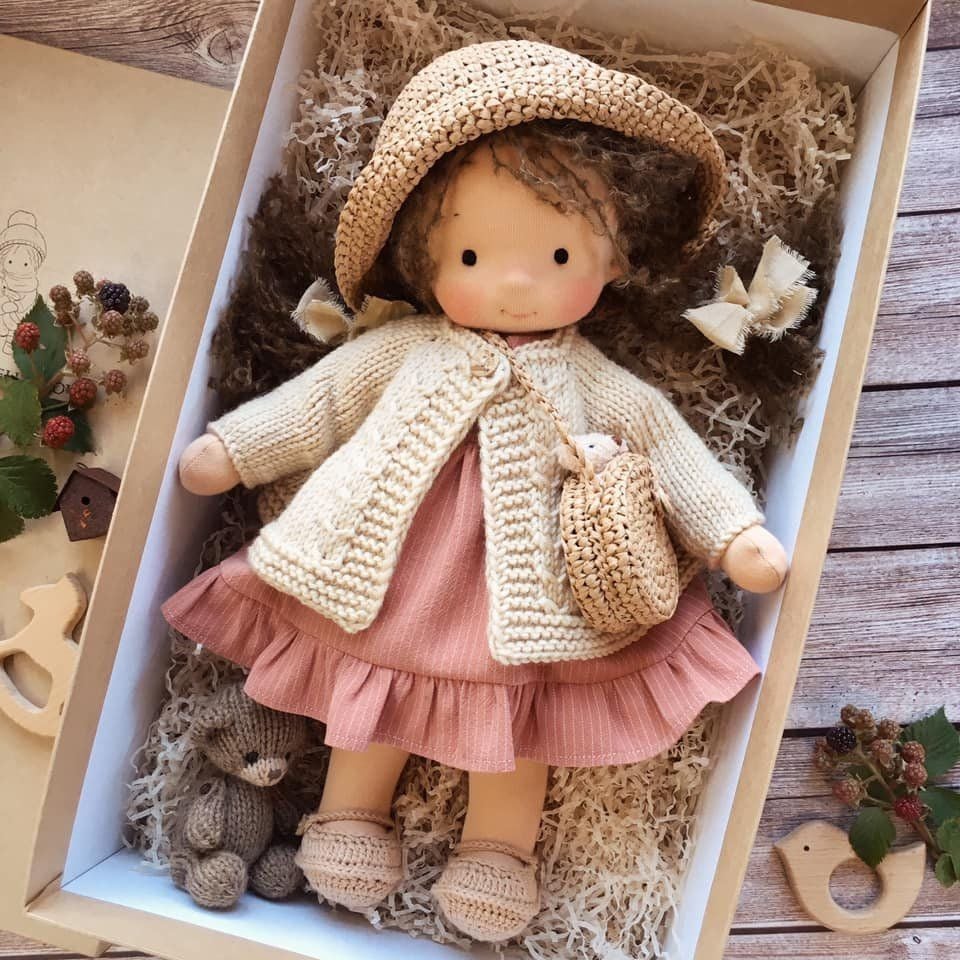 🔥Last day! 💥Special sale - The Best Gift for Kids-Handmade Waldorf Doll