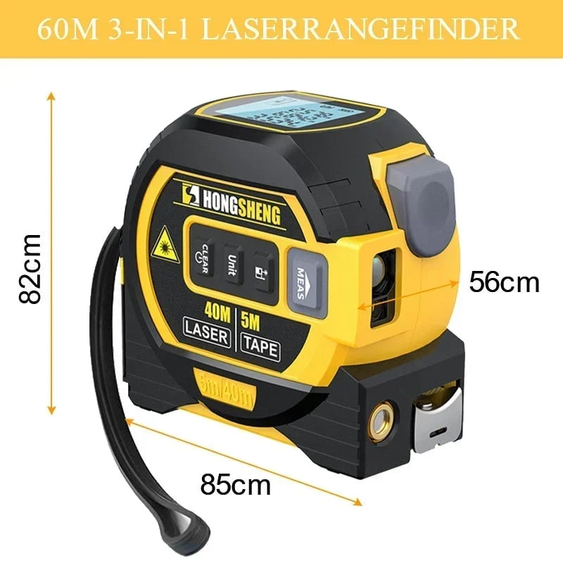 Owronline - Measurin Sight 3-In-1 Infrared Laser Tape Measuring