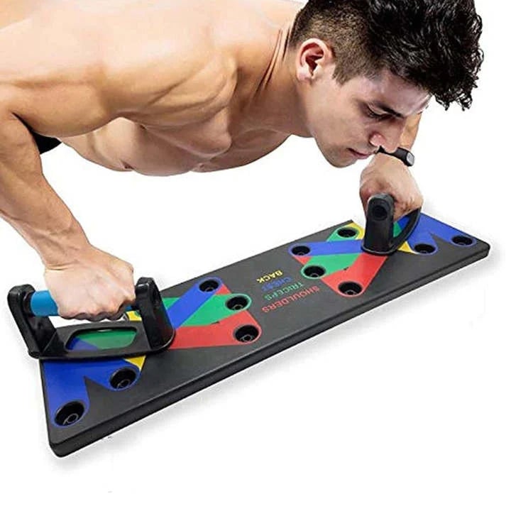 Owronline - Multifunctional Folding Push-up Fitness Board Sports Abdominal Device