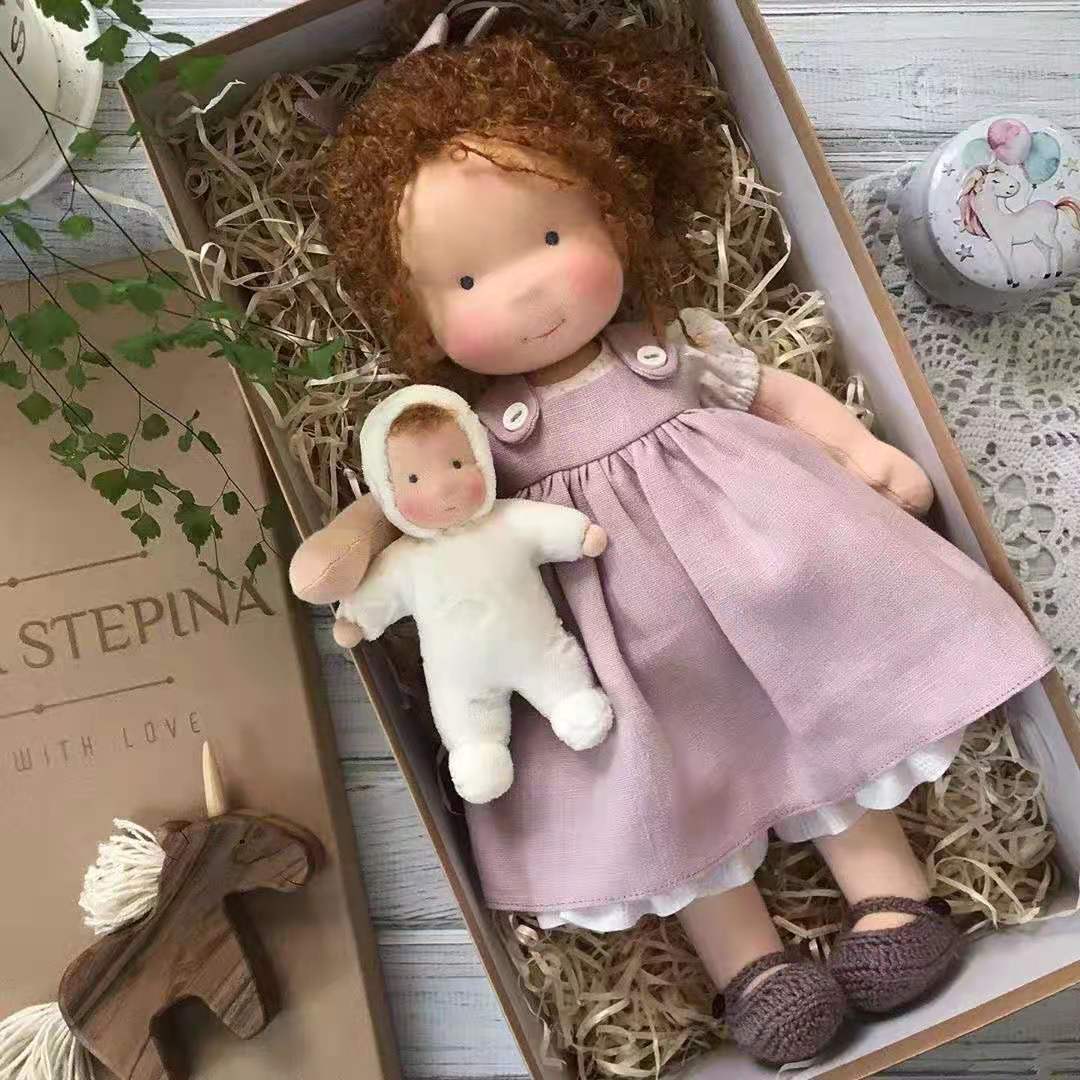 🔥Last day! 💥Special sale - The Best Gift for Kids-Handmade Waldorf Doll