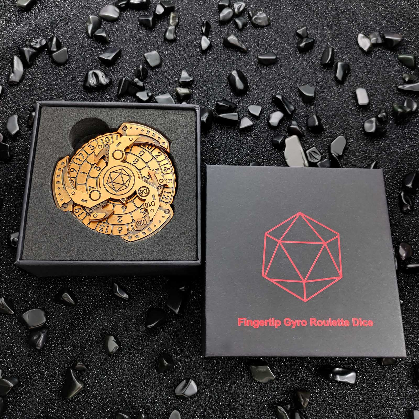 Owronline - Dungeons and Dragons Metal Dice Spinner