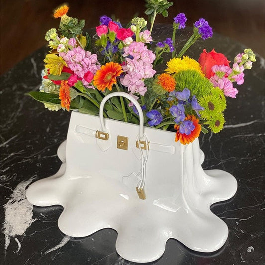 Owronline - Lola Handbag Flower Vase