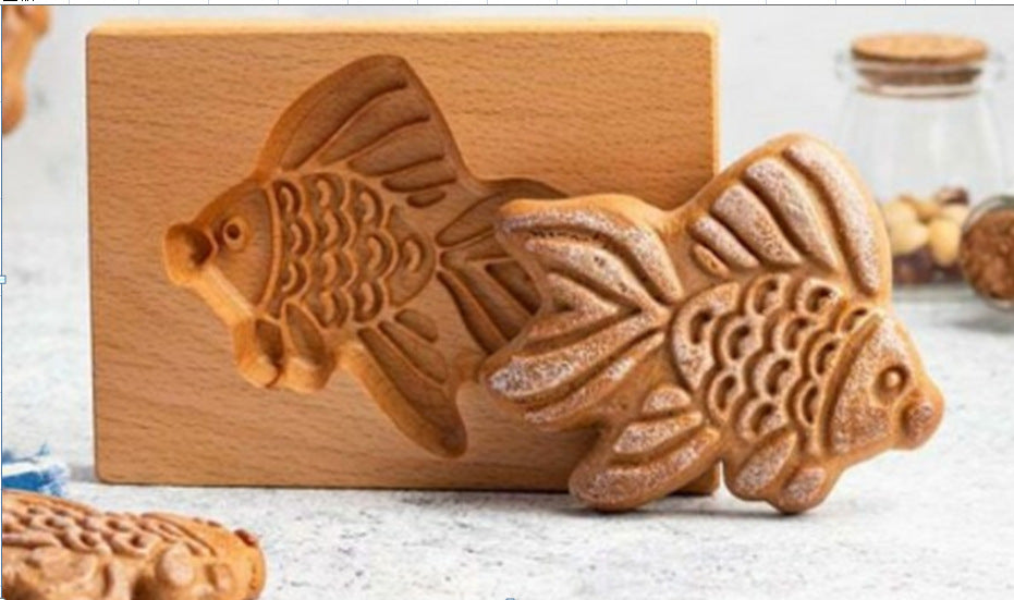 💥This week's specials - Wood Grain Cookie Knife - Cookie Embossing Mould - naotstore