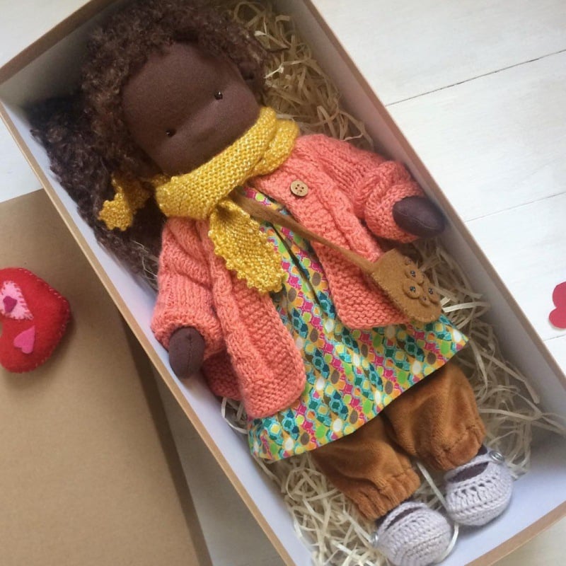 🔥Last day! 💥Special sale - The Best Gift for Kids-Handmade Waldorf Doll