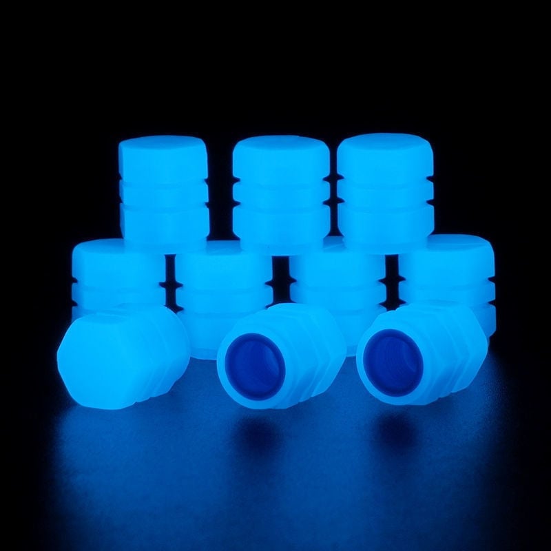 Owronline - Universal Fluorescent Tire Valve Caps