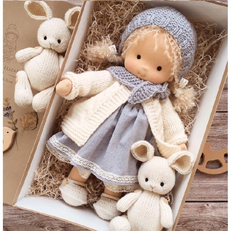 🔥Last day! 💥Special sale - The Best Gift for Kids-Handmade Waldorf Doll