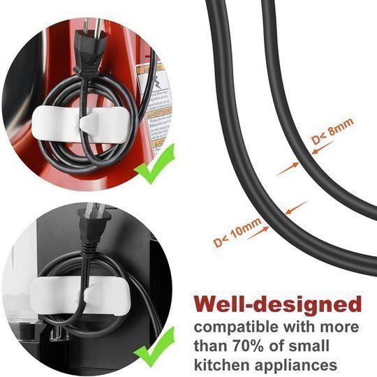 Owronline - New Upgrade Cord Organizer For Kitchen Appliances