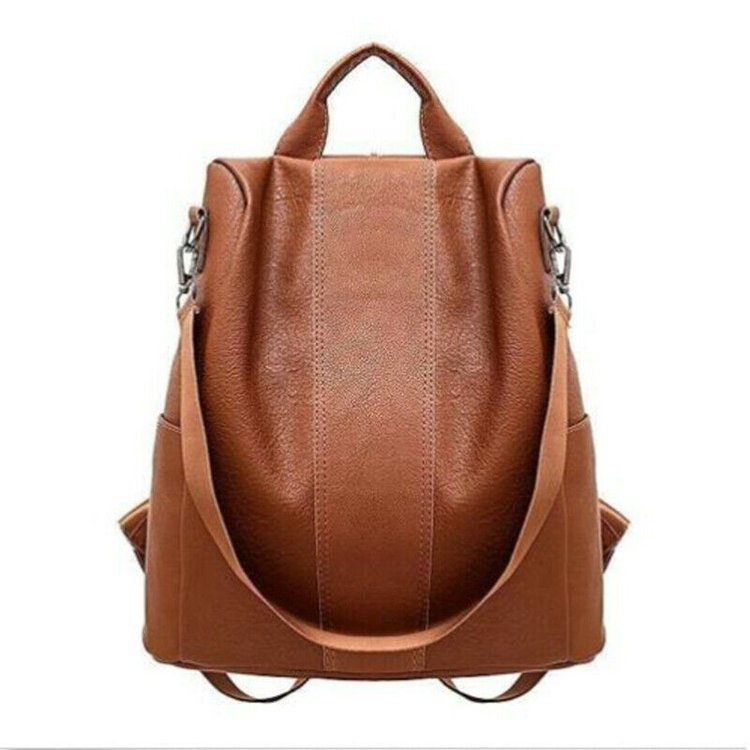 Owronline - Limited Leather Ladies Anti-theft Backpack