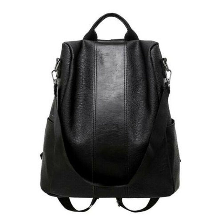 Owronline - Limited Leather Ladies Anti-theft Backpack