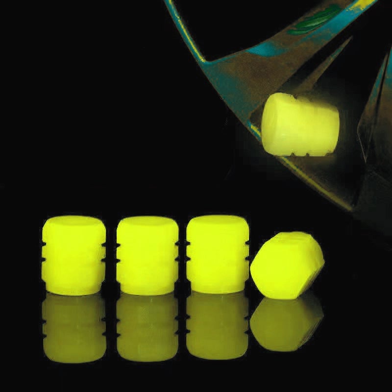 Owronline - Universal Fluorescent Tire Valve Caps