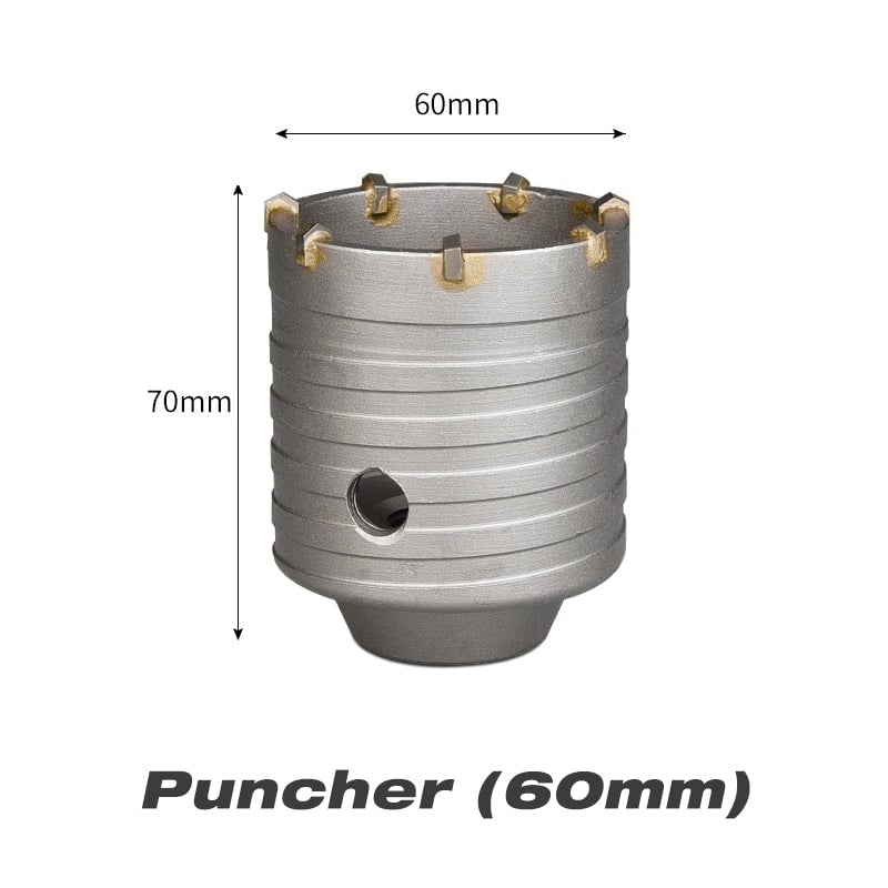 Owronline - Impact Resistant Wall Puncher Electric Drill Accessories