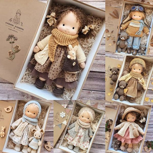 🔥Last day! 💥Special sale - The Best Gift for Kids-Handmade Waldorf Doll