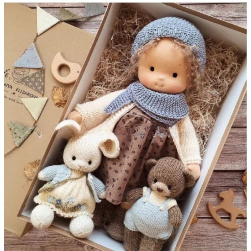 🔥Last day! 💥Special sale - The Best Gift for Kids-Handmade Waldorf Doll