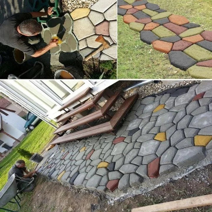 Owronline - DIY Patio Paving Mold