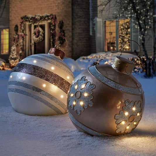 Owronline - Outdoor Christmas PVC inflatable Decorated Ball