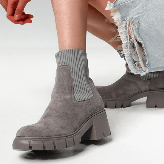 New Autumn And Winter Suede Boots