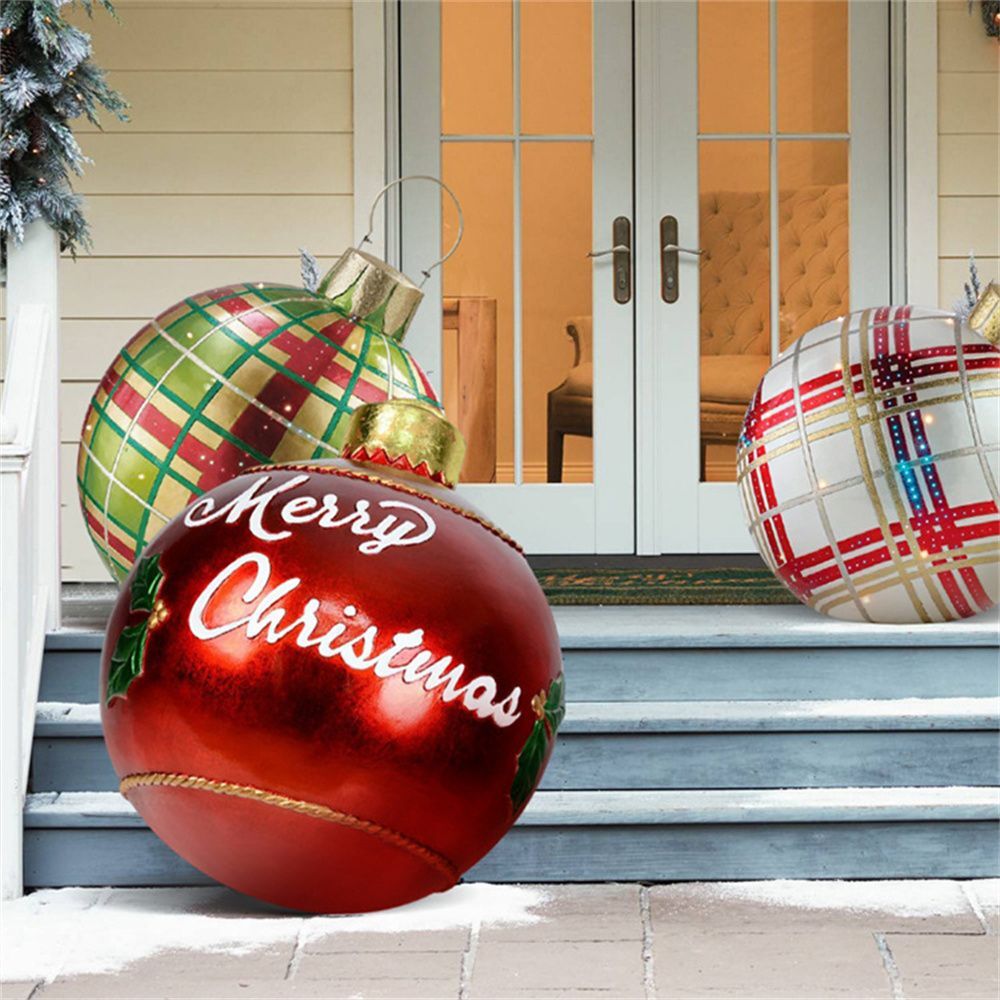 Owronline - Outdoor Christmas PVC inflatable Decorated Ball