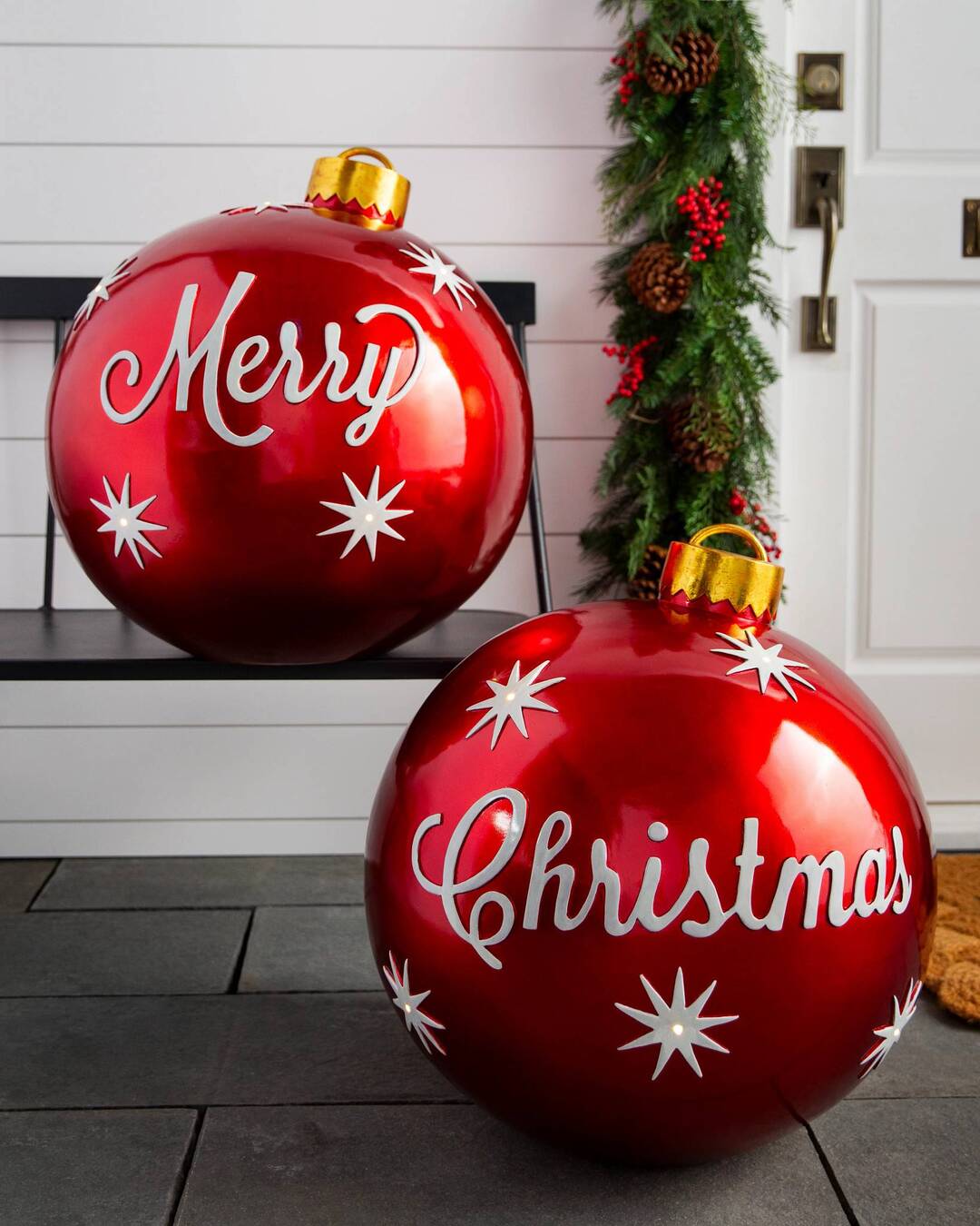 Owronline - Outdoor Christmas PVC inflatable Decorated Ball