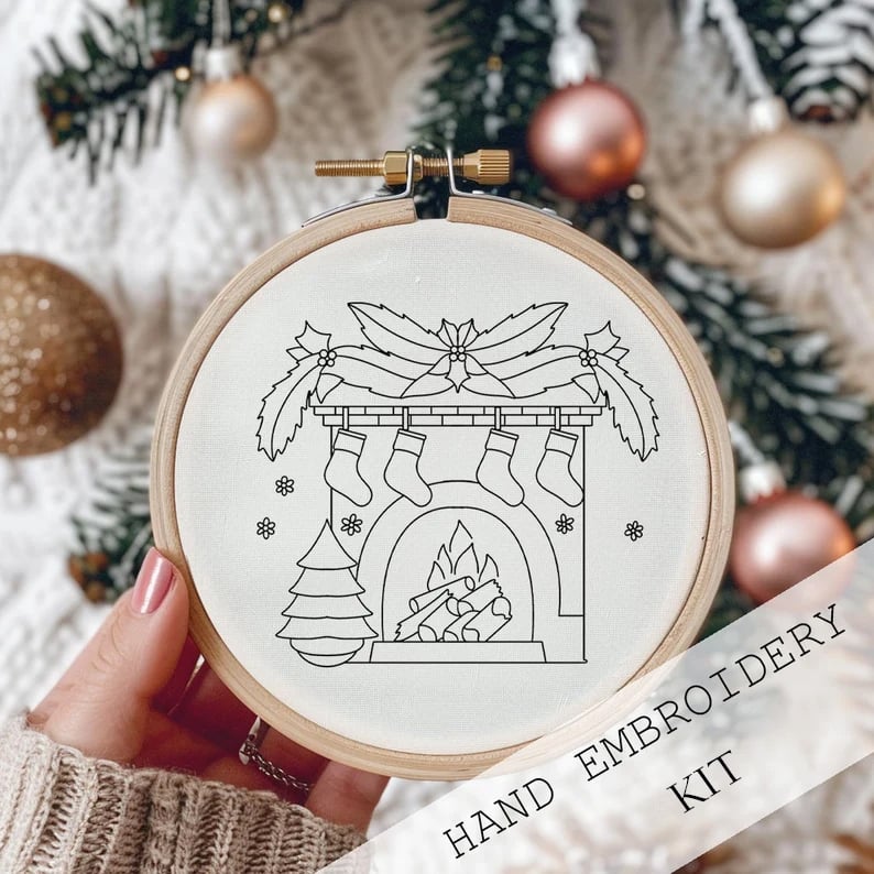 OWRONLINE - Christmas Embroidery KIT