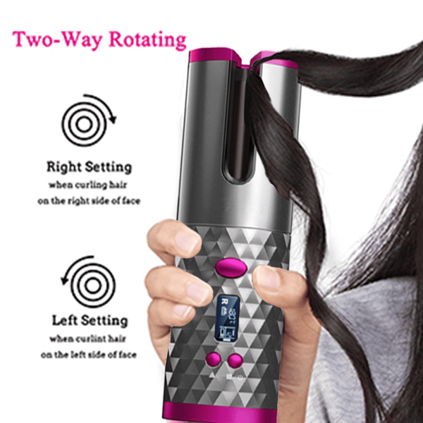 Owronline - Auto Rotating Ceramic Hair Curler