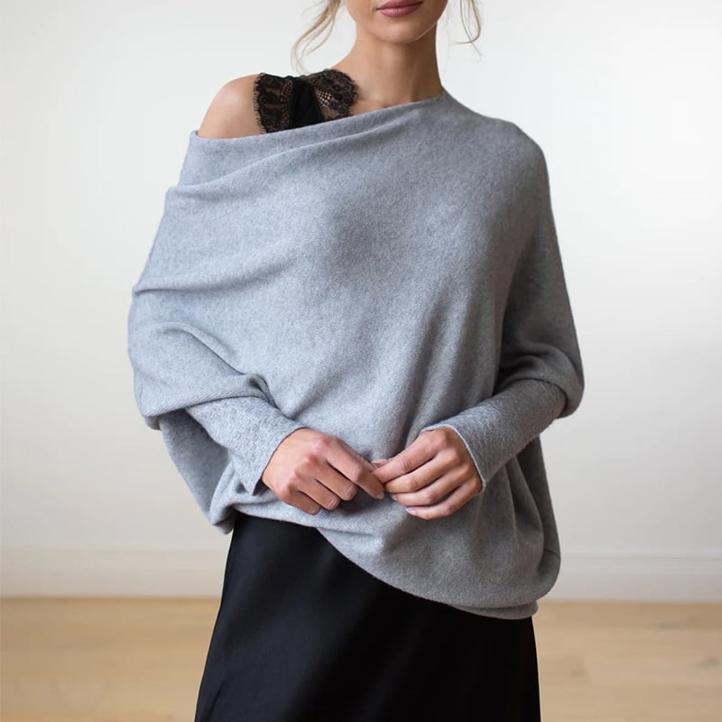 Owronline - Asymmetric Draped Jumper