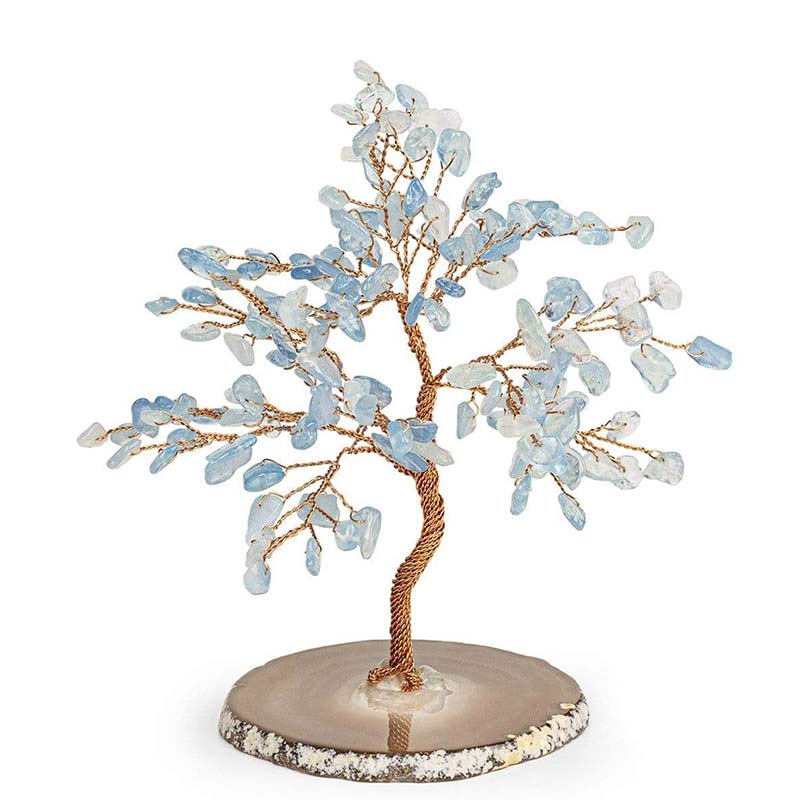 OWRONLINE - Aquamarine Crystal Tree