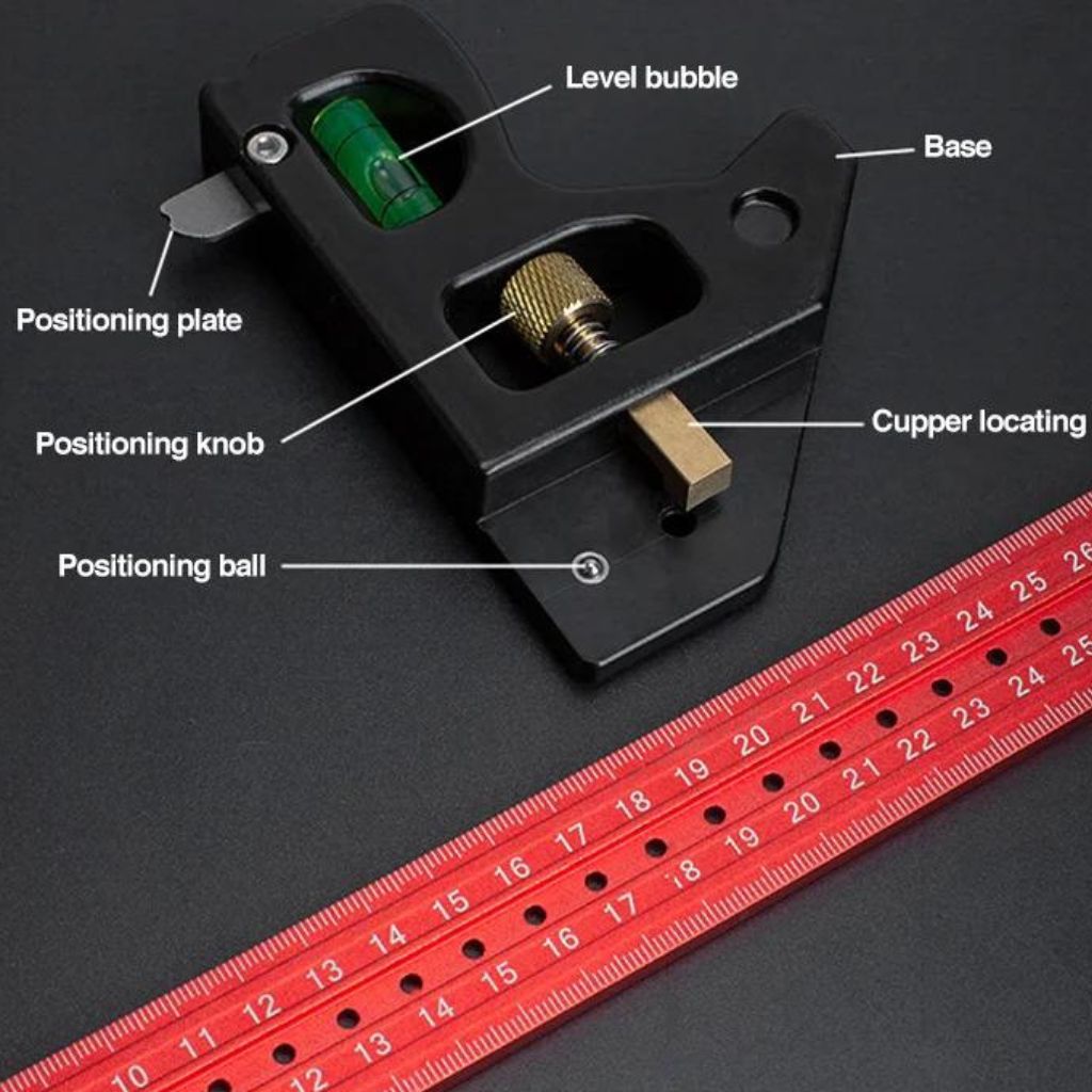 OWRONLINE - SANRICO Square Ruler